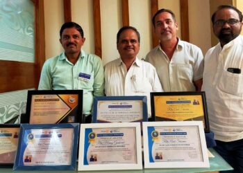 उल्लेखनिय कार्याची दखल घेत रोटरी क्लब नंदनगरीचा विशेष गौरव