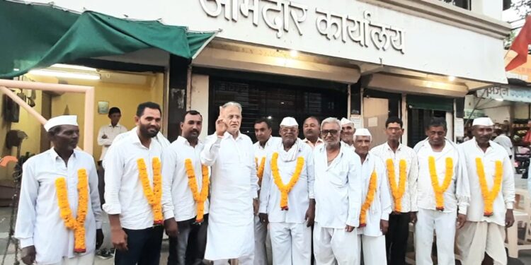 सैताने विविध कार्यकारी सेवा सोसायटीवर शिवसेना पुरस्कृत शेतकरी विकास पॅनलच्या विजय