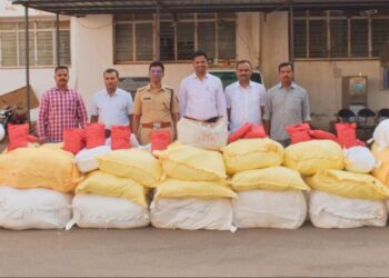 सहा लाख ४२ हजाराच्या अवैध सुगंधीत तंबाखुसह एकास अटक