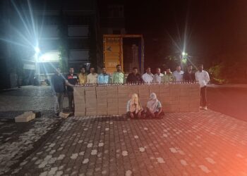 न्याहली गावाजवळ मदयाची वाहतुक करणाऱ्या कंटेनरसह तब्बल सव्वा कोटीची मुद्देमाल जप्त, दोघांना अटक