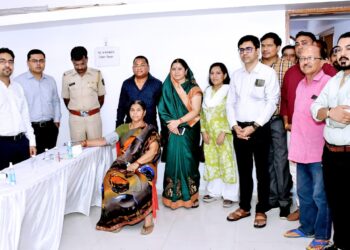 नवापूर येथे मोफत आरोग्य तपासणी शिबीर उत्साहात