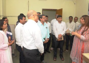 जलशक्ती अभियानातंर्गत केंद्रीय समितीने घेतला जिल्ह्यातील कामांचा आढावा