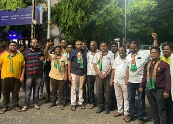 शहादा येथे भाजपा कार्यकर्त्यांनी केला जल्लोष ‌