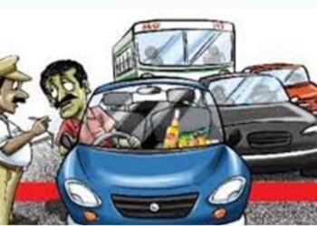 जिल्ह्यात मद्यपी वाहन चालकाविरुध्द् पोलीसांनी धडक मोहीम ५९ गुन्हे दाखल