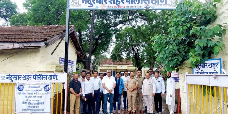 रोटरी क्लब ऑफ नंदनगरीचा नवीन वर्षात पदार्पण सोहळा उत्साहात