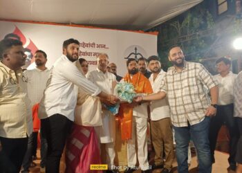 माजी आ.चंद्रकांत रघुवंशी गटाचा मुख्यमंत्री एकनाथ शिंदेंना पाठिंबा, काँग्रसच्या नगराध्यक्षा सौ. रत्ना रघुवंशी यांचीही उपस्थिती