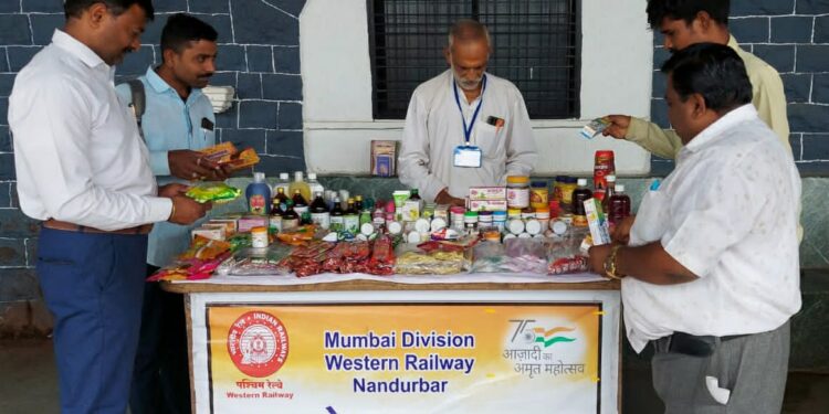 एक स्टेशन एक उत्पादन उपक्रमास रेल्वे स्थानकावर भेट देण्याचे आवाहन