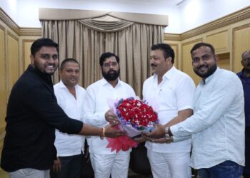 नंदूरबार येथील भाजपा नगरसेवकांच्या प्रभागामध्ये 10 कोटीच्या निधीची मुख्यमंत्री एकनाथ शिंदे यांच्याकडे मागणी