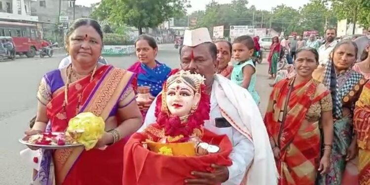 खानदेशातील प्रसिद्ध कानुबाई मातेची आज होणार स्थापना