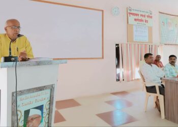 कृषी महाविद्यालयात स्पर्धा परीक्षा मार्गदर्शनपर व्याख्यान