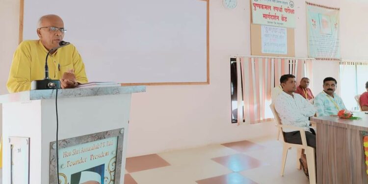 कृषी महाविद्यालयात स्पर्धा परीक्षा मार्गदर्शनपर व्याख्यान