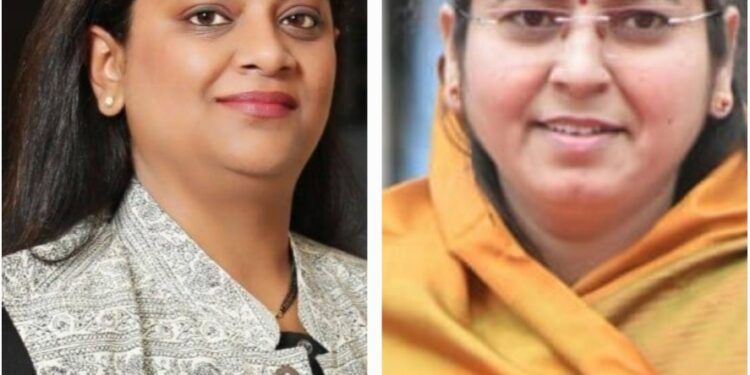 महाराष्ट्र राज्य महिला आयोगाच्या सदस्या  दीपिका चव्हाण व  उत्कर्षा रुपवते नंदुरबार जिल्हा दौऱ्यावर