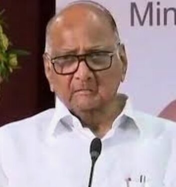 राष्ट्रवादी काँग्रेसचे सर्वेसर्वा शरद पवार आज धुळ्यात