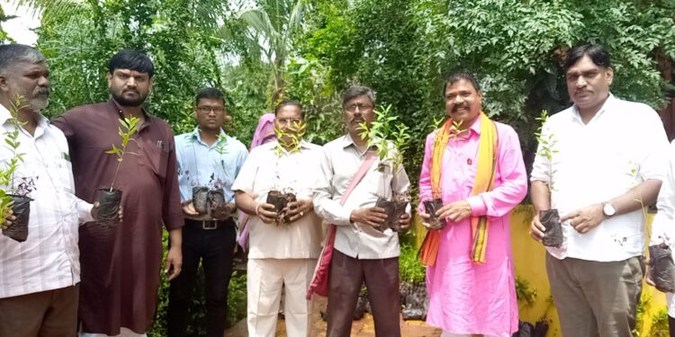 चंदनाचे झाडे शेताच्या बांधावर लावून उत्पन्नात वाढ करा: आ. आमश्या पाडवी