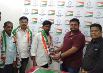 भाजपा जिल्हा उपाध्यक्ष व धडगाव तालुका उपाध्यक्ष यांचा राष्ट्रवादीत प्रवेश