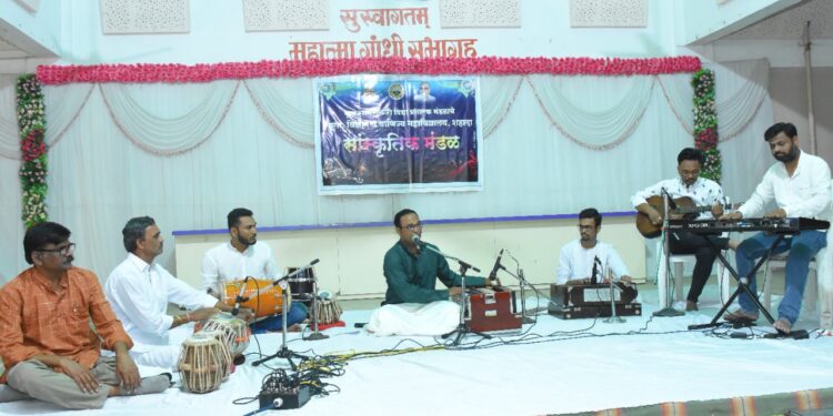 पूज्य साने गुरुजी वरिष्ठ महाविद्यालयात गझल गायन स्पर्धा उत्साहात