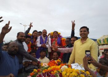 आरपीआय आठवले युवक आघाडीतर्फे ना. डॉ. विजयकुमार गावित यांचे स्वागत