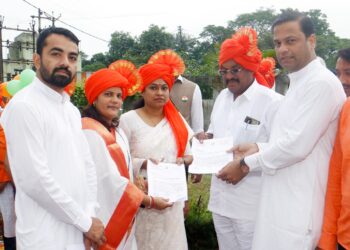 तळोदा शहरातील रस्त्यांना विविध महापुरुषांची नावे देण्यात यावीत : राष्ट्रवादीची मागणी