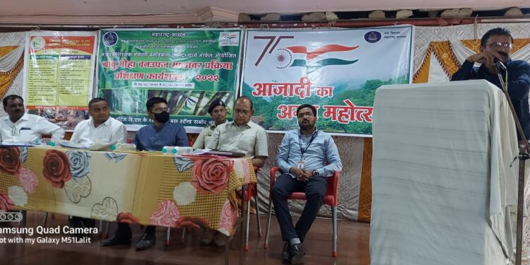 केंद्र शासनाच्या विशेष केंद्रीय सहाय्य अंतर्गत अनूसूचित जमातीच्या लाभार्थीना देण्यात आले प्रशिक्षण