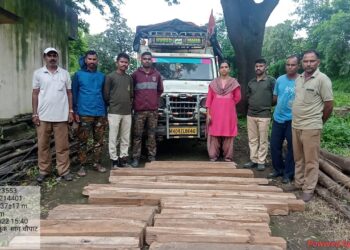 धडगाव वनविभागाच्या कारवाईत 2 लाख 82 हजाराचा मुद्देमाल जप्त