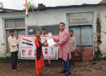 फत्तेपूर येथे भाजपा किसान मोर्चातर्फे गुणवंत विद्यार्थ्यांचा सत्कार