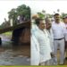पोषण पुनर्वसन केंद्रासह भगदरी येथील पुलाची  मंत्री डॉ.विजयकुमार गावीत यांनी केली पाहणी