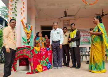 कमला नेहरू कन्या कनिष्ठ महाविद्यालयात राष्ट्रीय क्रीडा दिवस उत्साहात