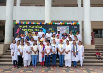 एस.ए.मिशन इंग्रजी प्राथमिक व पूर्व प्राथमिक शाळेत क्रीडा दिवस साजरा