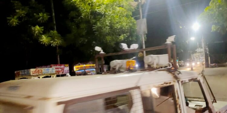 शहादा येथील पोलीस वाहनाला सीसीटीव्ही कॅमेरे, जिल्ह्यातील पहिलेच ठरले पोलीस वाहन