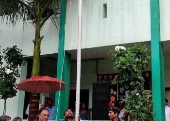 के. आर. पब्लिक स्कुलमध्ये स्वातंत्र दिवस उत्साहात साजरा