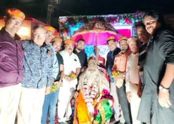 नवापूर येथे अग्रसेन महाराज जयंती उत्साहात साजरी