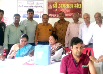 रोटरी क्लब नंदनगरीतर्फे बुस्टर डोसचे लसीकरण