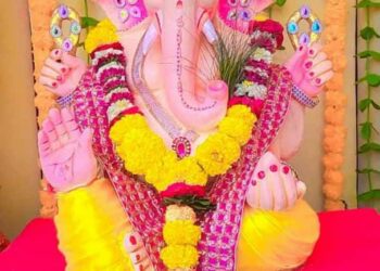 शहीद शिरीषकुमार मंडळाचे पर्यावरणपूरक गणराज