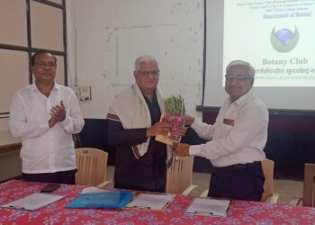 शहादा महाविद्यालयात बॉटनी क्लबचे उदघाटन