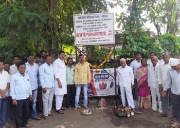 आ. राजेश पाडवी यांच्याकडून राजविहीर परिसरात विविध विकास कामांचे भूमिपूजन