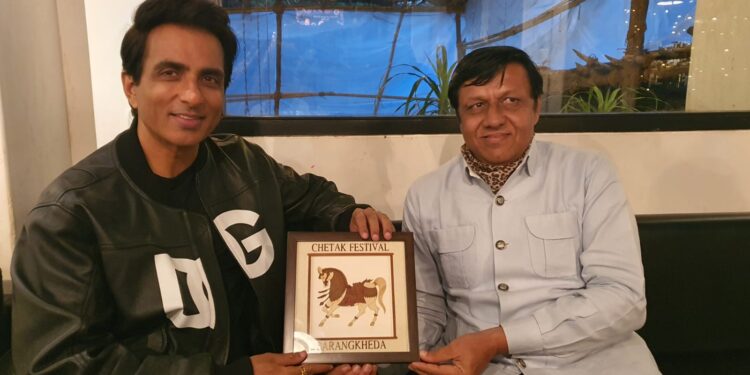 अभिनेता सोनू सुद बनणार चेतक फेस्टिव्हलचा ब्रॅड ॲम्बेसिडर