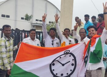 नंदूरबार तालुक्यातील ग्रामपंचायतीत ७५ पैकी भाजप ४२, शिवसेना २८ ,अपक्ष ४ तर १ राष्ट्रवादीचा दावा