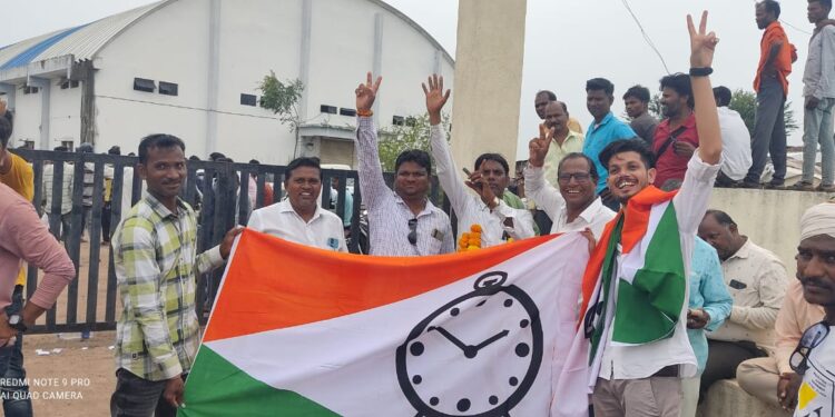 नंदूरबार तालुक्यातील ग्रामपंचायतीत ७५ पैकी भाजप ४२, शिवसेना २८ ,अपक्ष ४ तर १ राष्ट्रवादीचा दावा