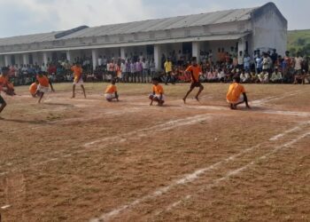 भांगरापाणी येथे गट स्तरीय क्रिडा स्पर्धेची उत्साहात सांगता