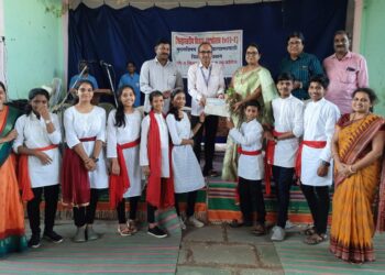 श्रॉफ हायस्कूलच्या विज्ञान नाटिकेची नाशिक विभाग स्तरीय नाट्य महोत्सवासाठी प्रथम क्रमांकासह निवड