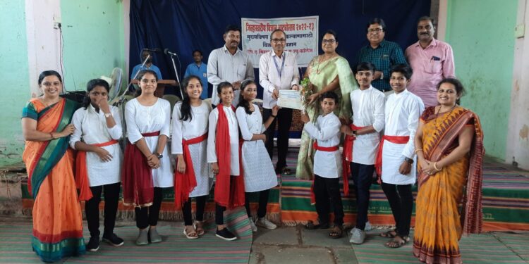 श्रॉफ हायस्कूलच्या विज्ञान नाटिकेची नाशिक विभाग स्तरीय नाट्य महोत्सवासाठी प्रथम क्रमांकासह निवड