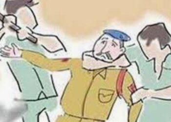 नंदूरबार येथे सहाय्यक पोलिस निरीक्षकांस धक्काबुक्की, पाच जणांविरुद्ध गुन्हा दाखल