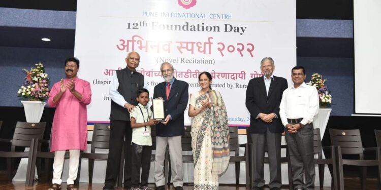 मंंदार पाटीलचे राज्यस्तरीय कथाकथन स्पर्धेत यश