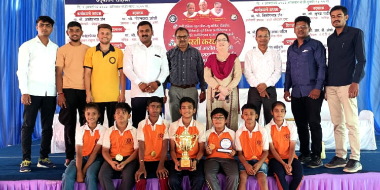 राज्यस्तरीय टेनिक्वाइट स्पर्धेत नंदुरबार संघाला सुवर्णपदक