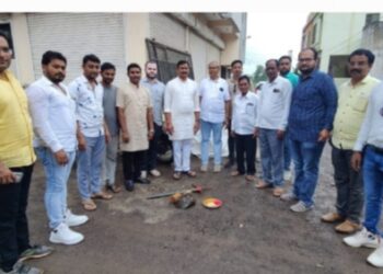 शहादा येथे आ.राजेश पाडवी यांच्या हस्ते पाच कोटींच्या कामांचे भूमिपूजन