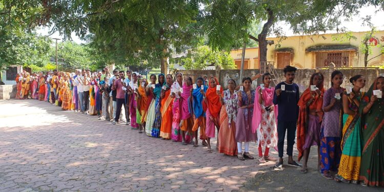 नंदुरबार जिल्ह्यातील २०० ग्रामपंचायतींसाठी ७७.६८ टक्के मतदान; आज मतमोजणी