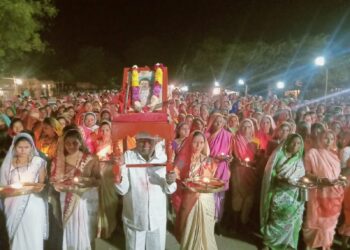 मोरवड येथे आज आरती पूजन व मिरवणूक