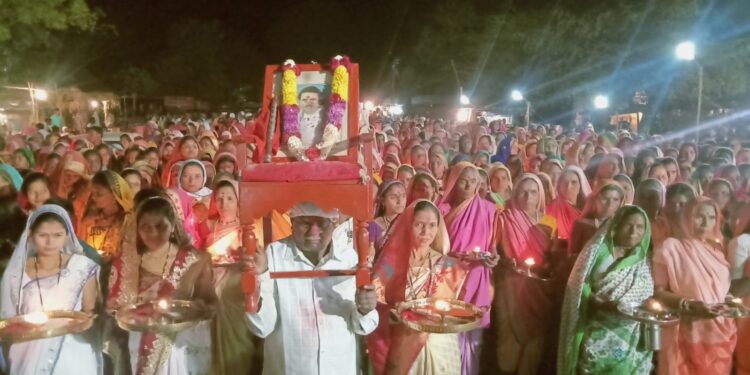 मोरवड येथे आज आरती पूजन व मिरवणूक