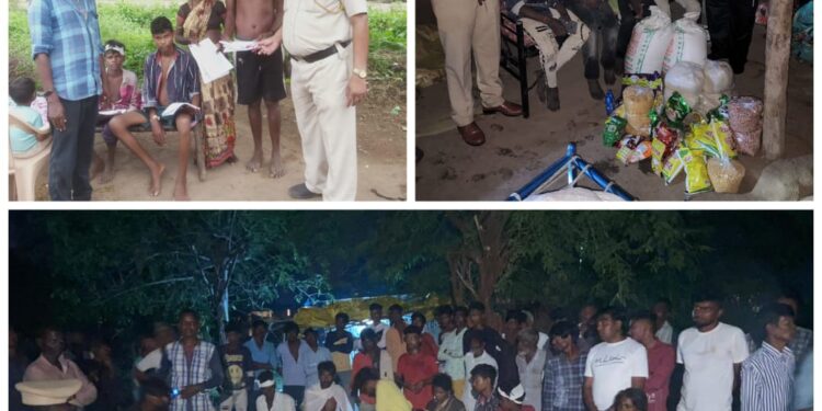 माणुसकीचा दसरा :नंदुरबार पोलीसांनी केले अपघातग्रस्तांच्या दुःखाचे सीमोल्लंघन