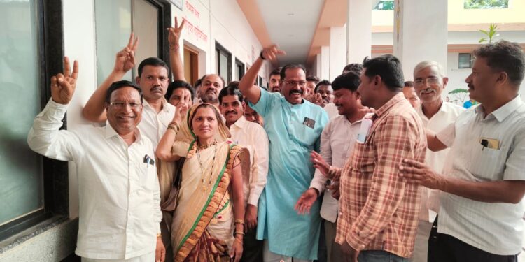 अक्कलकुवा पंचायत समितीत काँग्रेस पक्षाने आपले वर्चस्व राखले अबाधित